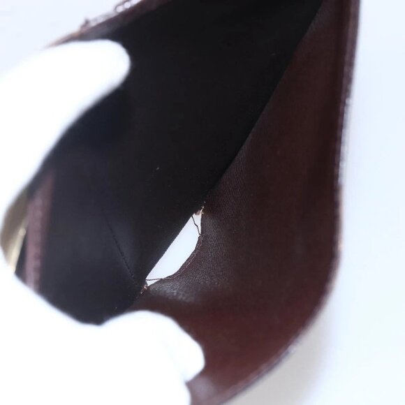 Authentic LOUIS VUITTON Damier Ebene Portefeuille Viennois Wallet bst288-120225 - Picture 15 of 16